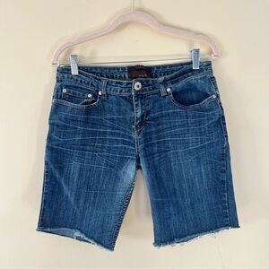 Urban Behavior Dark Blue Denim Jean Shorts